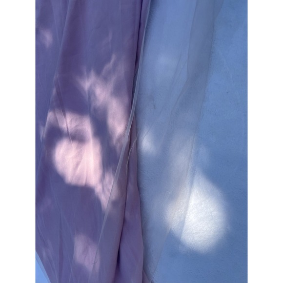 Light Pink Maueve Tulle Corset Style Spaghetti Strap Dress Size Small - Picture 11 of 14